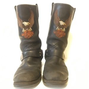 ⚡️Harley Davidson Embroidered Eagle Boot